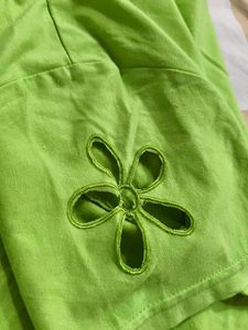 Lime Green Graphic T-Shirt