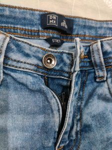 DNMX Women denim flared jeans