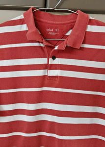 Striped Polo T-Shirt