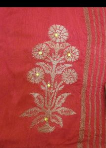 BEAUTIFUL RED ND PINK BLOUSE
