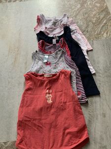 7 Girls' Tops Bundle