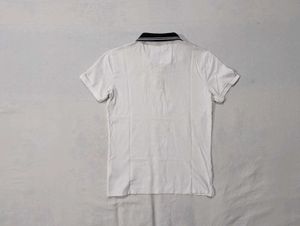Calvin Klein White Polo Shirt