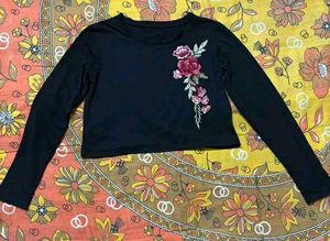 Black Crop Tops