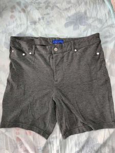 Men's Grey Casual Shorts