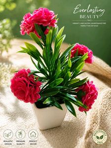 Vibrant Artificial Pink Flowers