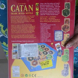 Catan Board Game - Trade Build Settle