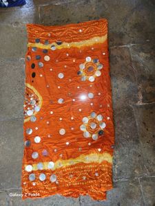 Vibrant Mirror Work Dupatta