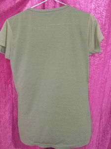 Olive Green Casual Tunic