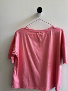 Peach Oversized Tee