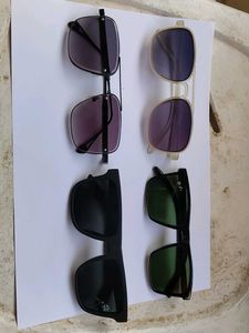 Set of 4 Clip-On Sunglasses