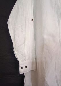White Korean Kurta