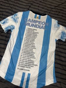 Argentina World Cup Champions Jersey | Messi Era