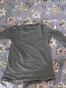 Striped Long Sleeve Top