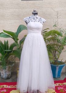 Elegant White Gown