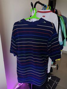 Classic Striped Polo Shirt