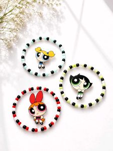 Beaded Bracelet with Cute Charm