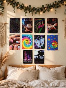 🎨💿 RETRO AESTHETIC MINI WALL ART &amp; POSTCARD PRIN