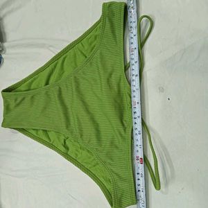 💙 Ribbed Green Bikini Bottom