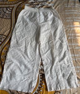 Elegant White Palazzo Pants for Women