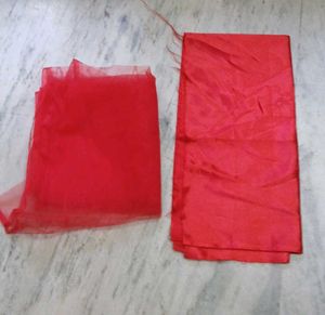 Elegant Maroon Lehenga unstitched blouse
