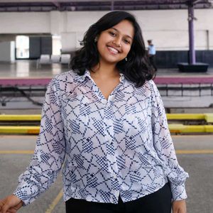 Disco long sleeve top