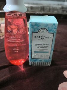 DOT & KEY Skincare Set toner nd serum new unused f