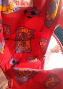 Vintage Red Baby Walker