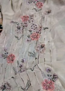 Embroidered Cream Tunic