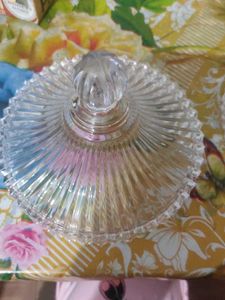Elegant Crystal Candy Jar