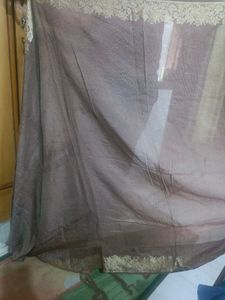 Elegant Brocade Saree with blouse