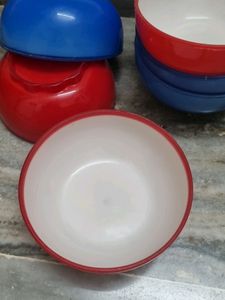 Plastic Bowls Set Of 6