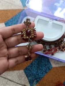 Stunning Kundan Necklace Set