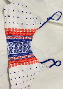 combo Boho Star Print Sports Bra  top