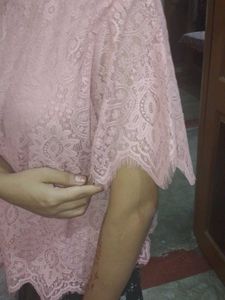 Blush Lace Top
