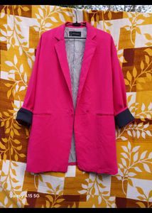 Pink Oversized Blazer 🎀