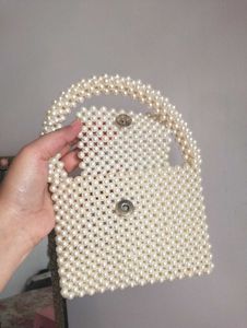 Pearl Beaded Handbag