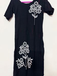 Black kurta