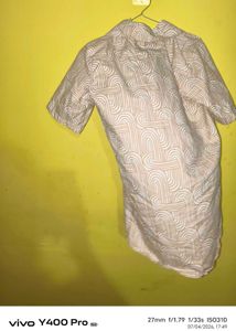 Men's Short Sleeve Patterned Shirt
