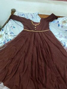 Beautiful Brown Ethnic Gown