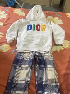 Dior Hoodie and Pants Set