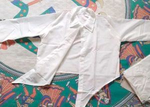 white shrug