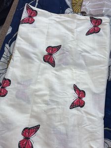 white  Print Kurta New with Tag