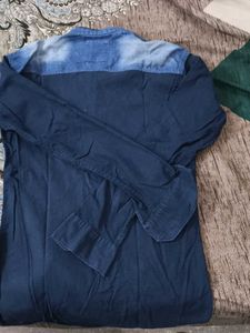 Men's Blue Casual Shirt