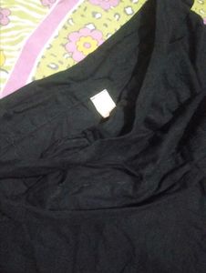 Black Wrap Around Skirt
