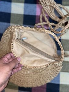 Boho Chic Crochet Shoulder Bag