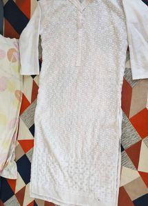 🤍 Chikankari Kurta