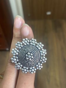 Oxidised Sliver Ring