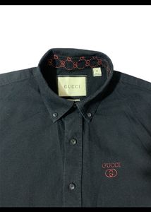 Gucci Black Button-Down Shirt