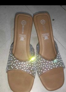 Embellished Flat Sandals