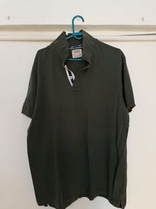 Men's Dark Green Polo Shirt